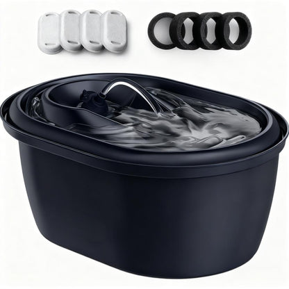 3L Stainless Steel Pet Water Fountain (Dishwasher Safe)