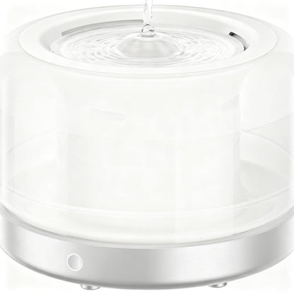 3L Stainless Steel Pet Water Fountain with Smart Flow Modes