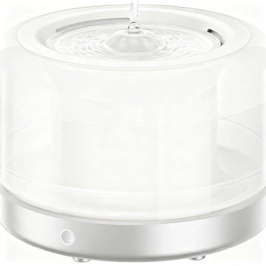 3L Stainless Steel Pet Water Fountain with Smart Flow Modes