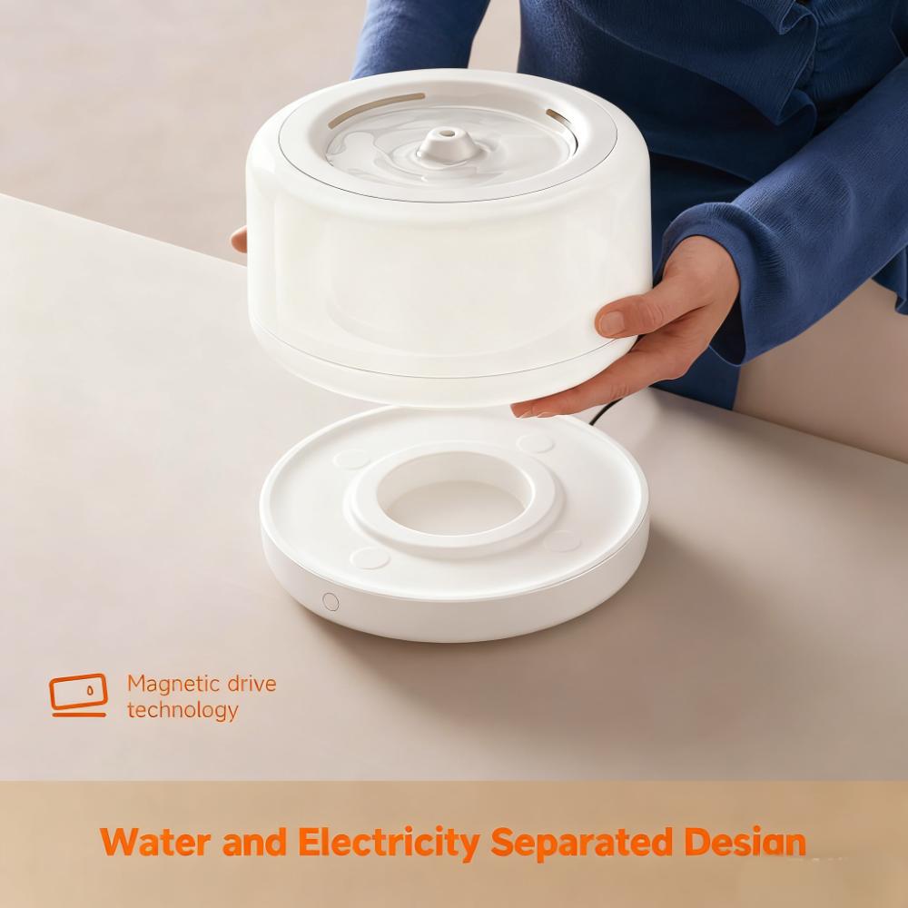 3L Stainless Steel Pet Water Fountain with Smart Flow Modes