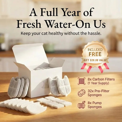 No Wires, Just Pure Hydration: Fresh, Perfectly Tempered Water for Your Pet!