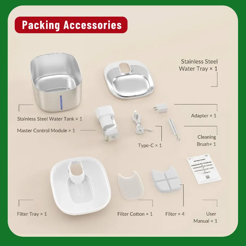 No Wires, Just Pure Hydration: Fresh, Perfectly Tempered Water for Your Pet!