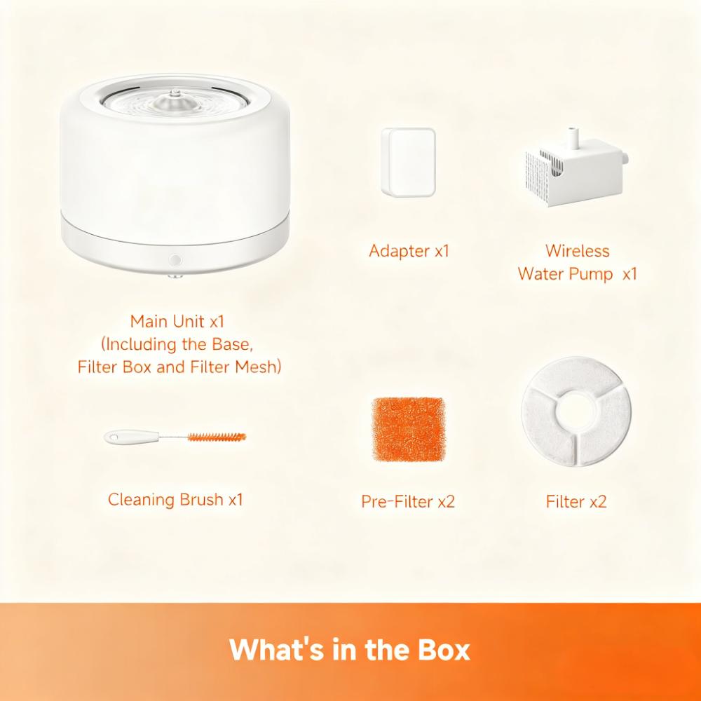 3L Stainless Steel Pet Water Fountain with Smart Flow Modes