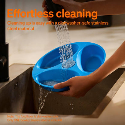 3-Bowl Chilled Automatic Pet Feeder (Semiconductor Cooling)