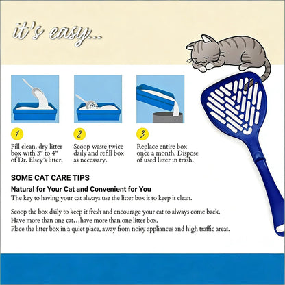 High-Efficiency Unscented Clay Litter, 18lb (3-Pack), Quick Clumping & Easy Cleanup